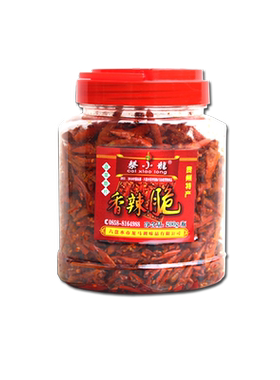 贵州香酥脆麻辣蔡小龙贵州特产