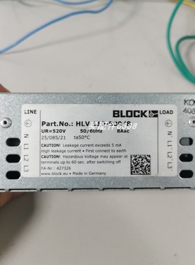 BLOCK 滤波器HLD-110-500/30