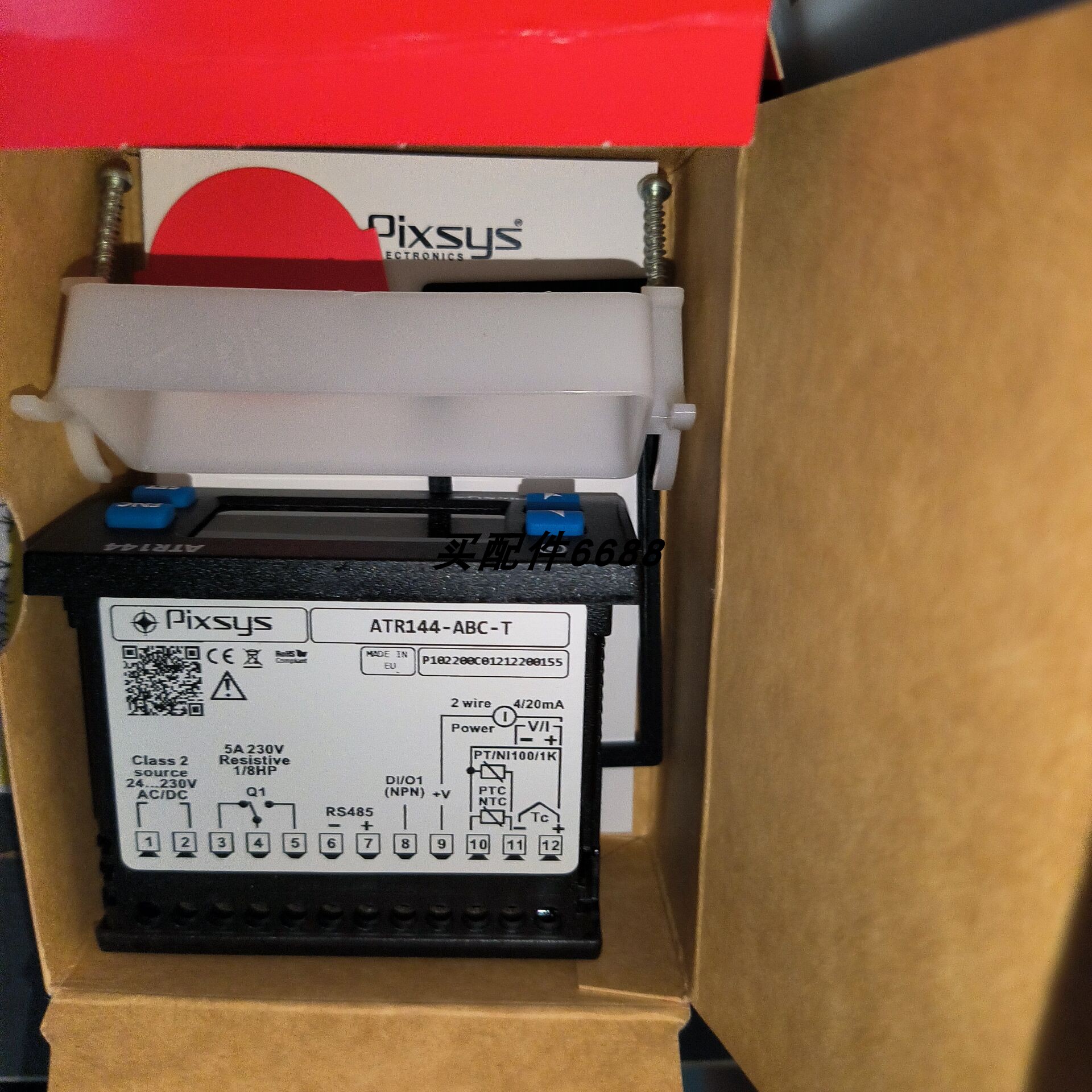 意大利进口PIXSYS ATR144-ABC-T温度控制器