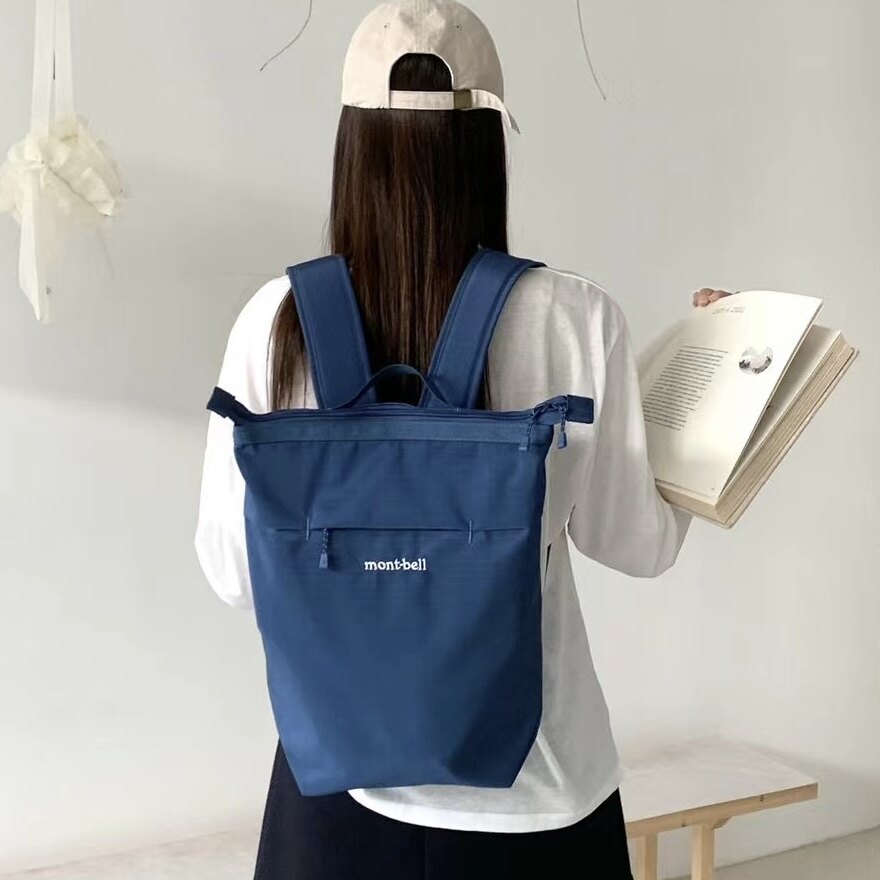 日系潮牌日常旅行轻便型双肩包图片
