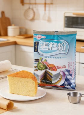 九叔家用蛋糕烘焙电饭煲面粉戚风蛋糕预拌粉低筋面粉自发粉250g