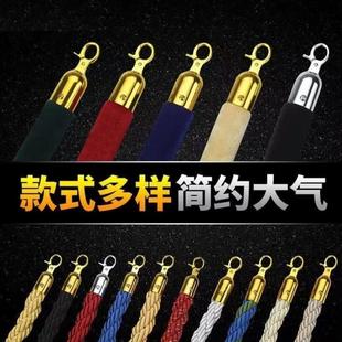 劲感酒店礼宾杆挂绳迎宾柱豪华不锈钢圆球隔离带银行排队护栏围栏