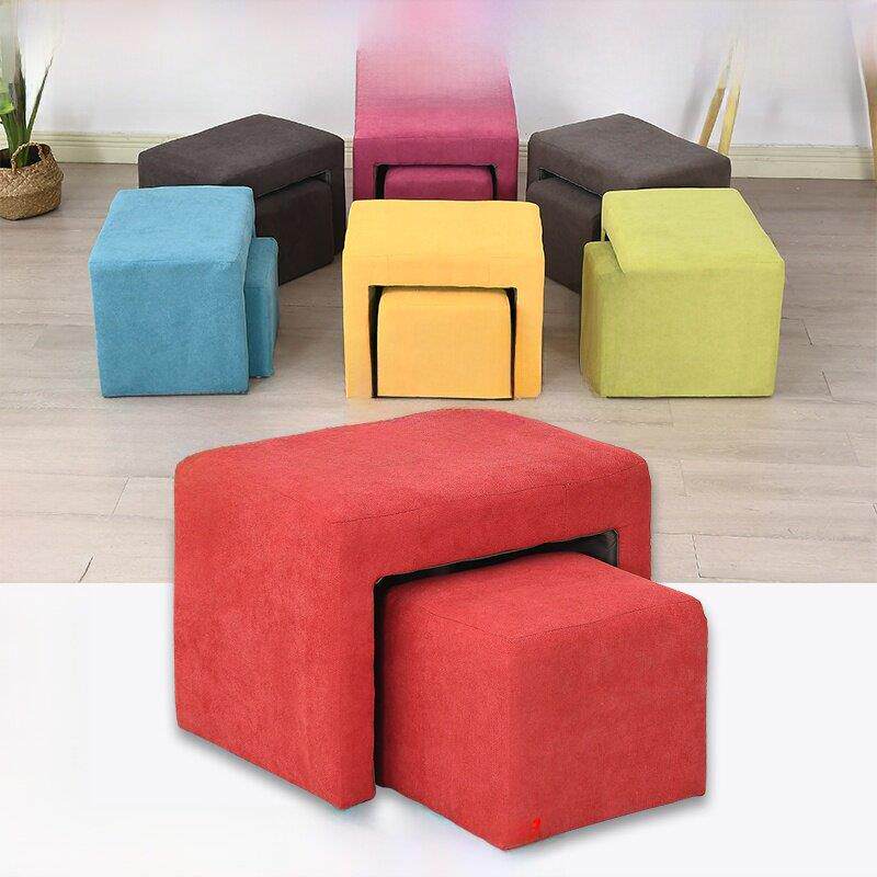 定制美甲沙龙足浴和足部按摩店大小凳子母亲凳子技师凳子脚凳沙发