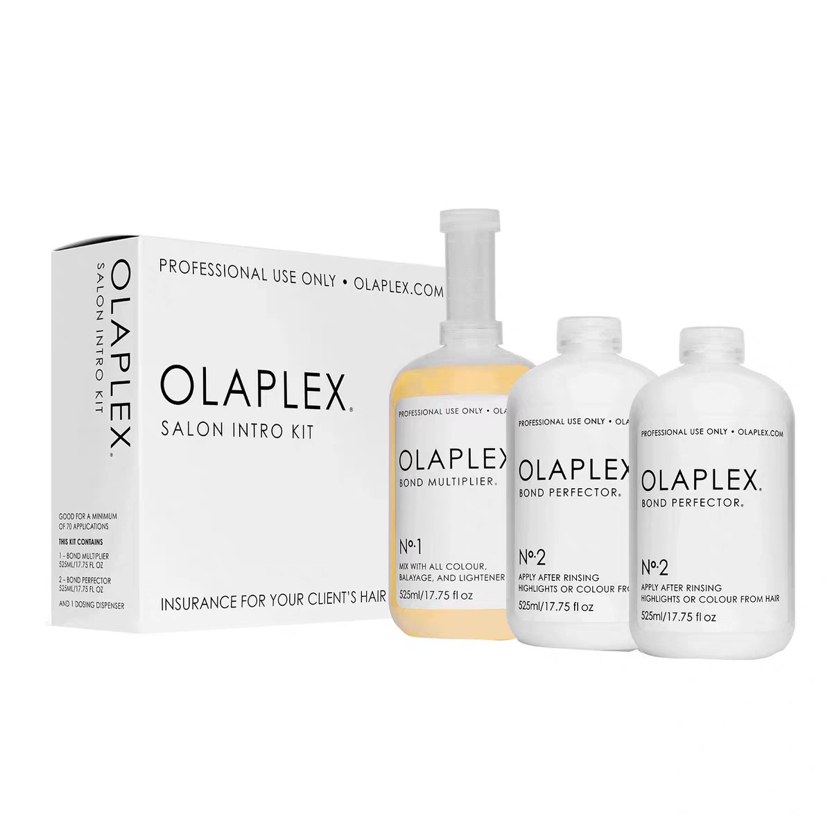 正品欧拉裴OLAPLEX结构还原剂漂发防断烫染强韧发丝修护烫染受损
