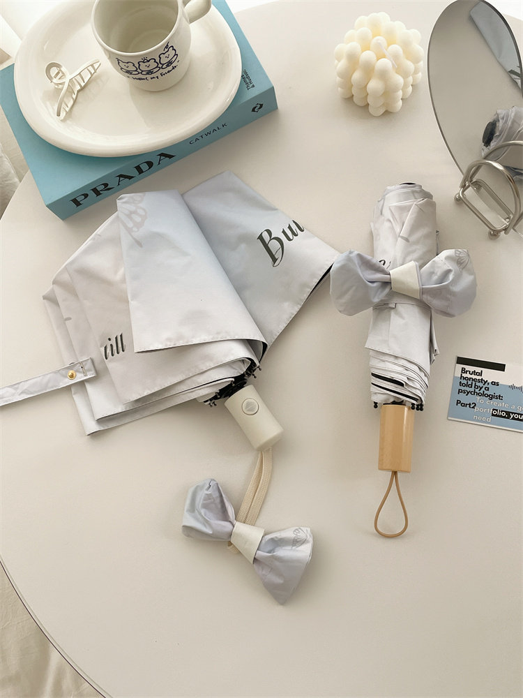 仙女蝴蝶伞遮阳伞防晒防紫外线太阳伞雨伞晴雨两用女高颜值伞ins