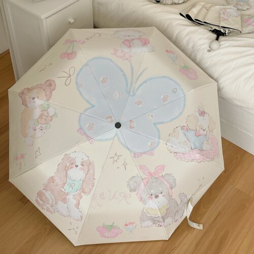 ins高颜值女生遮阳防晒伞晴雨伞