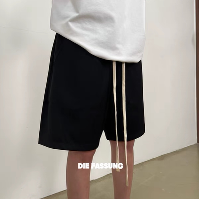 DieFassung轻奢老钱简约短西裤