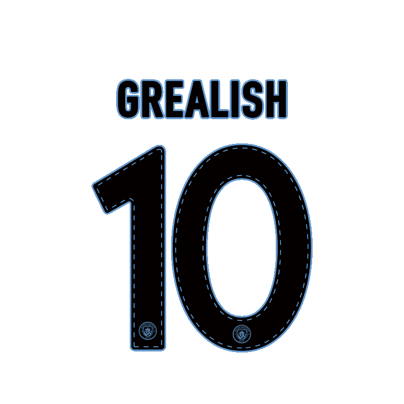 曼城202223赛季主场球衣德布劳内福登号码牌贴纸定制车身手机贴纸