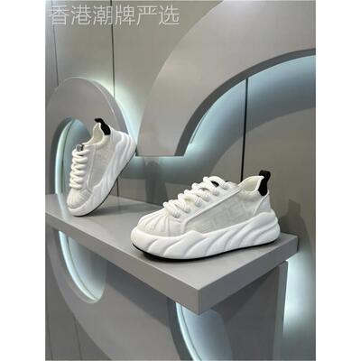 舒适云朵般脚感Minimalism Aquaman透气网面小白鞋男轻便面包鞋高