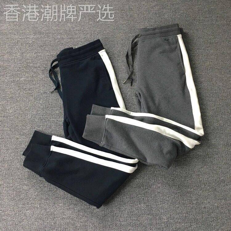 UASK运动卫裤男春秋季2025新款直筒修身潮流男士休闲裤小脚束脚裤