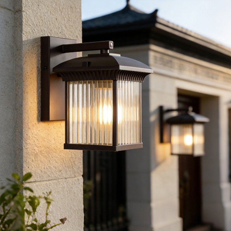 太阳能户外壁灯室外照明灯新款家用庭院灯led气氛灯防水新型花园