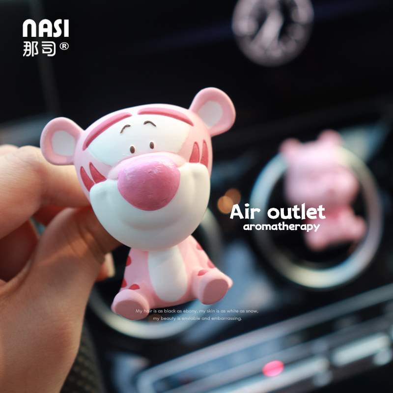 那司纯手工制作粉色维尼熊扩香石