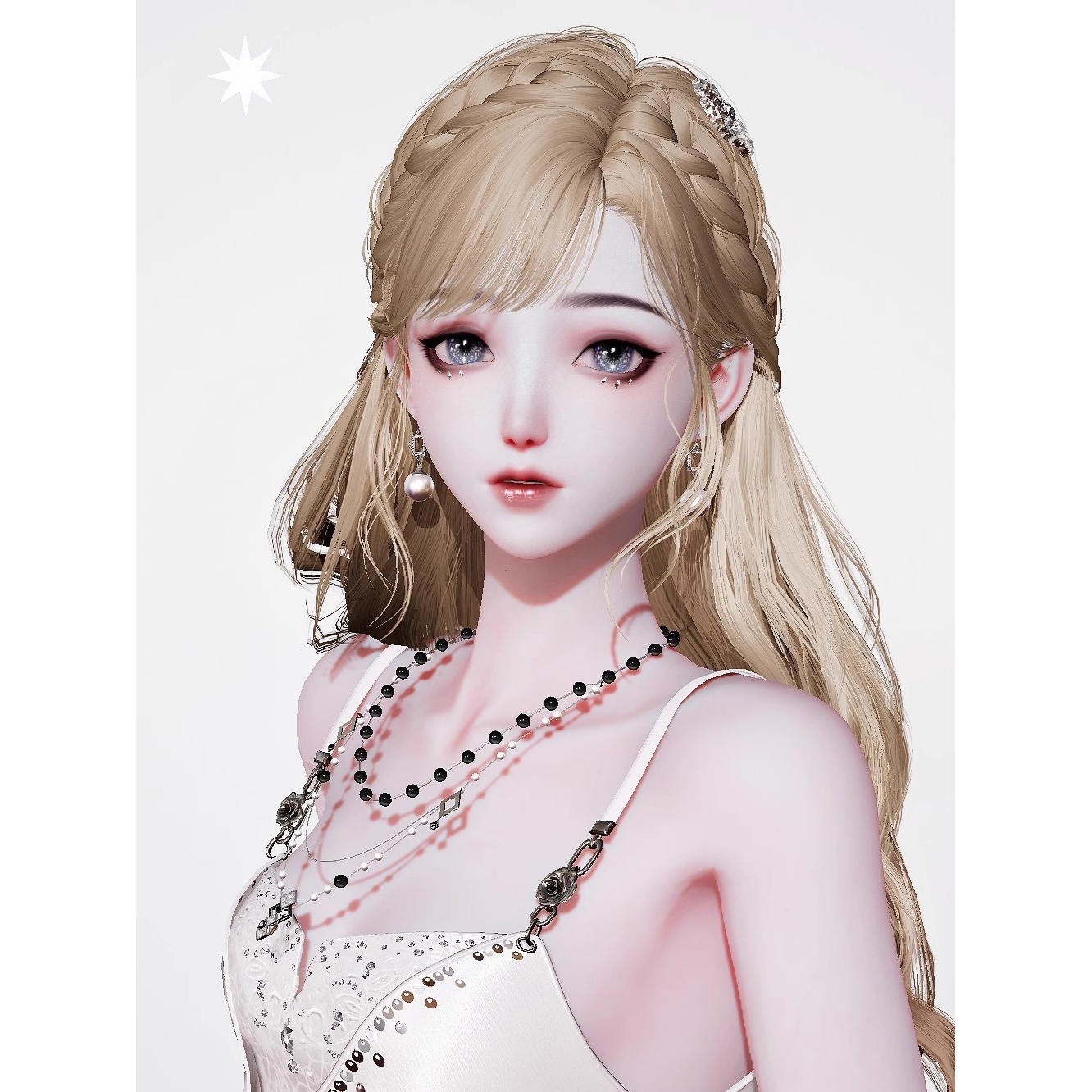 辞年|以闪亮之名捏脸数据码 成女 国服港台新马服清冷易碎女明星