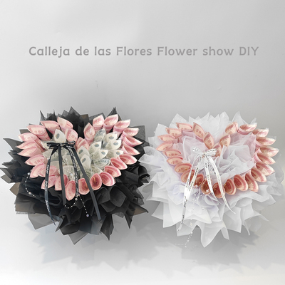 月亮抱抱桶有钱花diy生日礼物