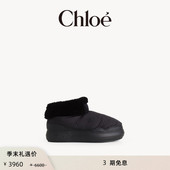 Chloe蔻依 限时折扣 POLAR羊毛翻边及踝靴