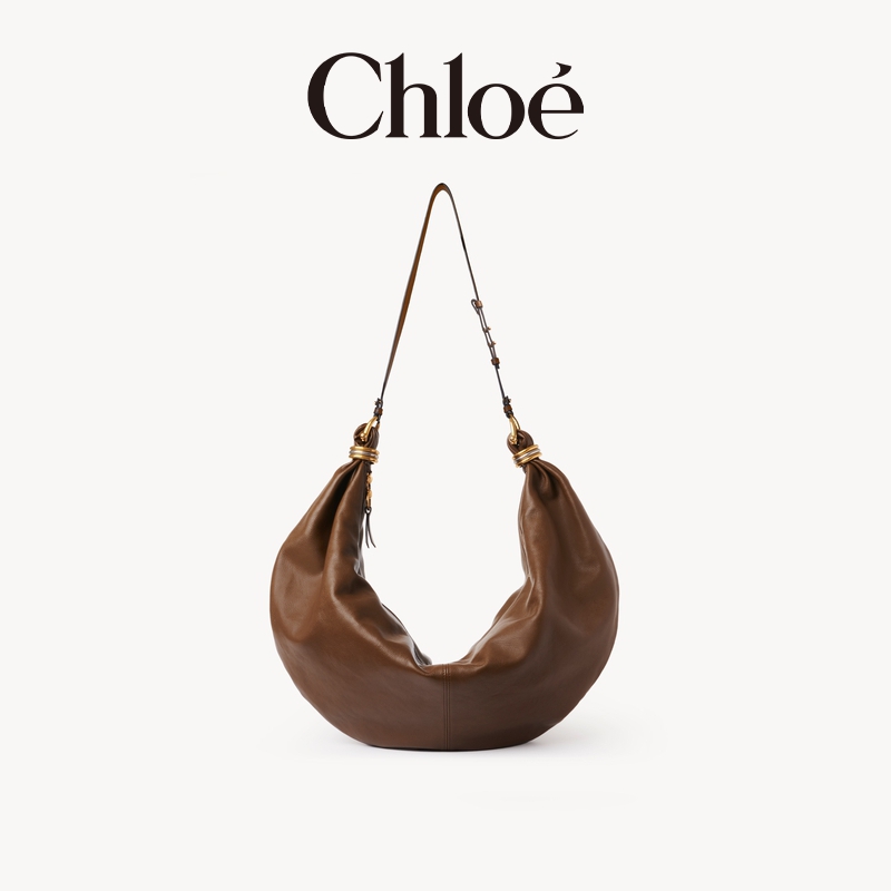 Chloe蔻依 大号BRACELET小牛皮肩背手袋