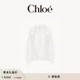 棉府绸刺绣LAVALLIERE衬衫 Chloe蔻依 季 末首降