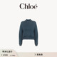 Chloe蔻依 限时折扣 圆领棉绒短运动衫