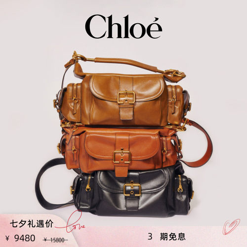Chloe蔻依小号软革相机包