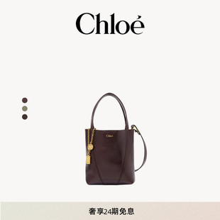 Chloe蔻依 SPIN小号小牛皮托特包 CHLOE