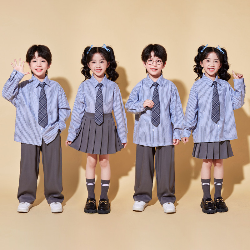 儿童演出服幼儿园走秀毕业照学院风表演服女童秋季衬衫百褶裙套装,童装/婴儿装/亲子装,儿童演出服,淘宝优惠券,粉丝福利购,淘宝优惠卷