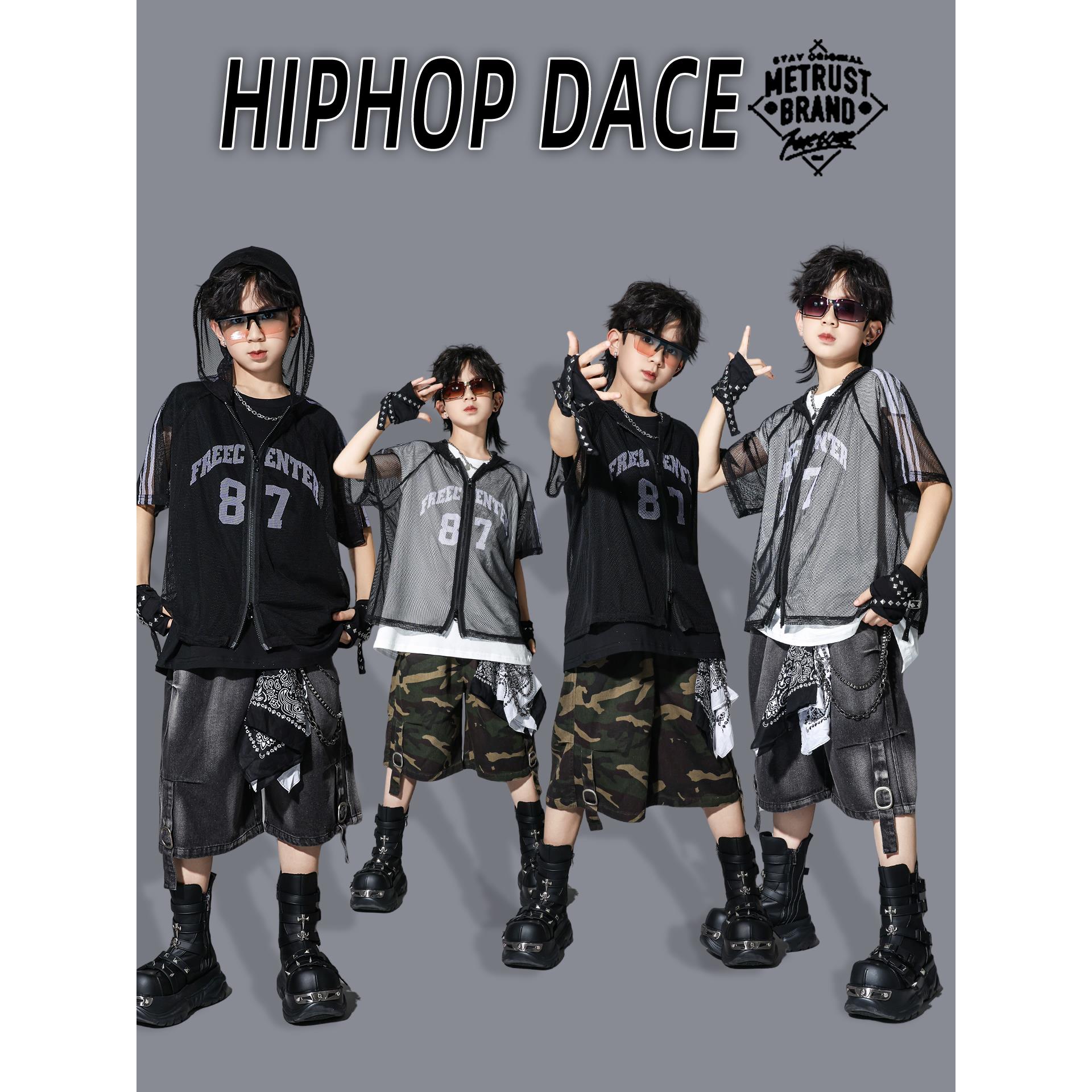 少儿嘻哈街舞潮服hipo酷帅