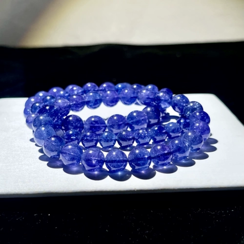 Турмалиновый призрачный сапфировый кварц, натуральная вода, браслет из кварца, лунный камень