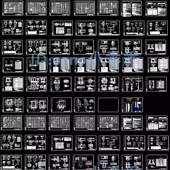 漏斗安装 给水排水通用CAD图集 给水排水通用图例及说明 大样图