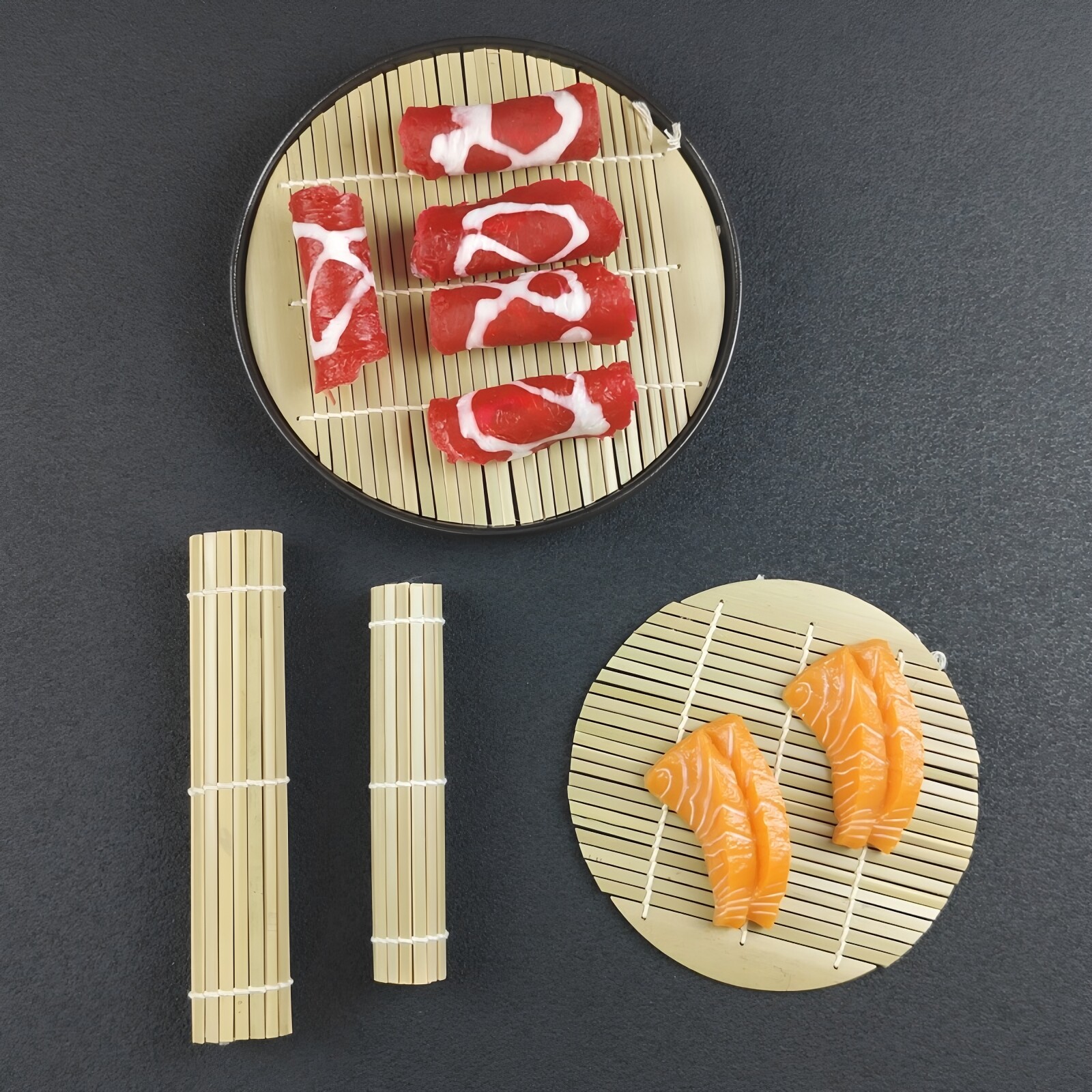 烤肉竹垫竹帘日料卷寿司竹卷帘