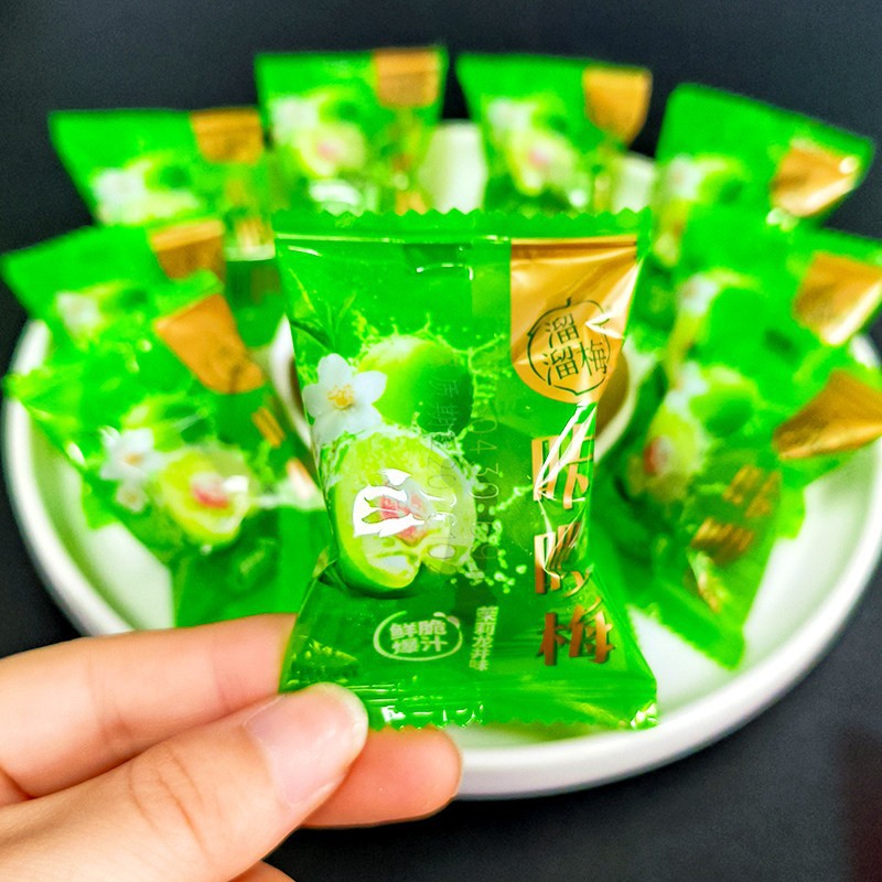 正品溜溜梅500g脆青梅散装称重网红爽口梅青口梅零食酸甜新鲜腌制