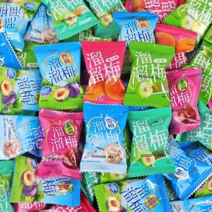 正品溜溜梅散装500g雪梅脆青梅绿茶梅原西梅咖啡梅零食杨梅小包装