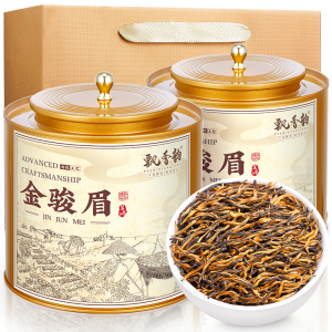 飘香韵特级金骏眉红茶新茶正品浓香型官方旗舰店茶叶自己喝礼盒装