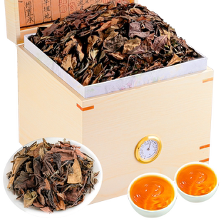 飘香韵茶叶礼盒装福鼎老白茶2015陈香老寿眉过新年货送礼长辈500g