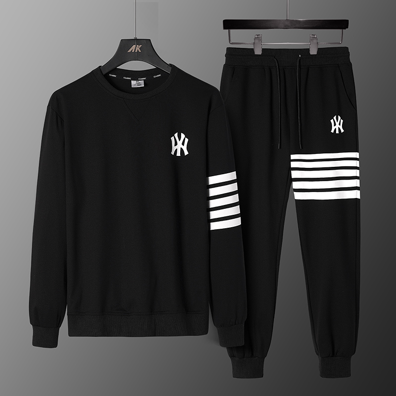 MLB&NY新款男士卫衣卫裤两件套