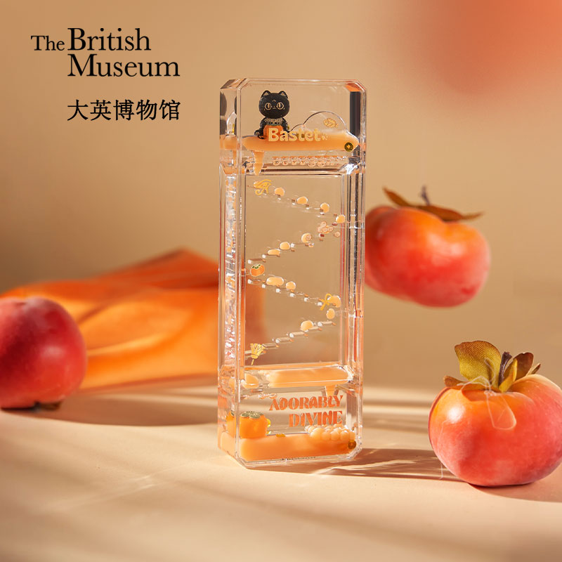 巴斯特系列柿柿如意流油沙漏摆件