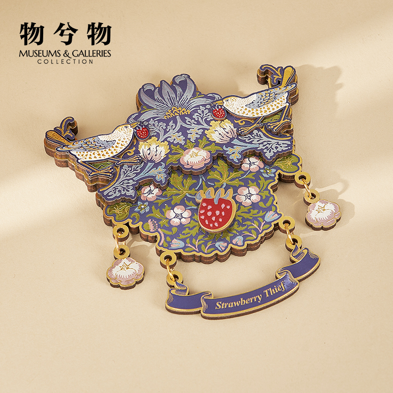 VA威廉莫里斯系列草莓小偷冰箱贴