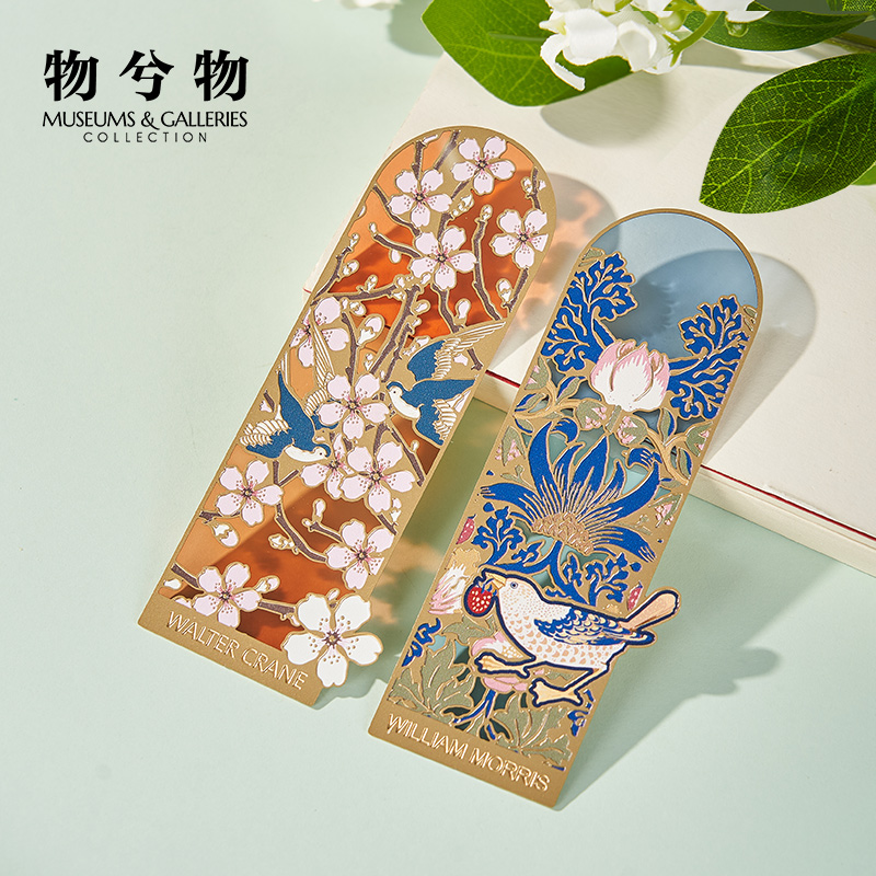 草莓小偷透光书签文创创意礼物