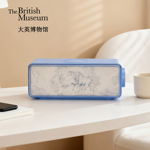 大英博物馆东方梦境系列御梦驰飞白噪音蓝牙音响无线充氛围灯