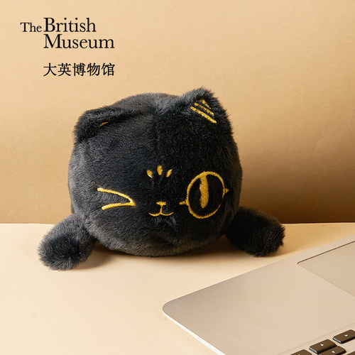 大英巴斯特猫咪毛绒桌趴公仔玩偶