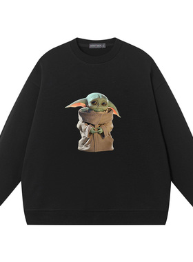 星球大战衣服star war同款外星人尤达宝宝联名卫衣男女打底衫长袖