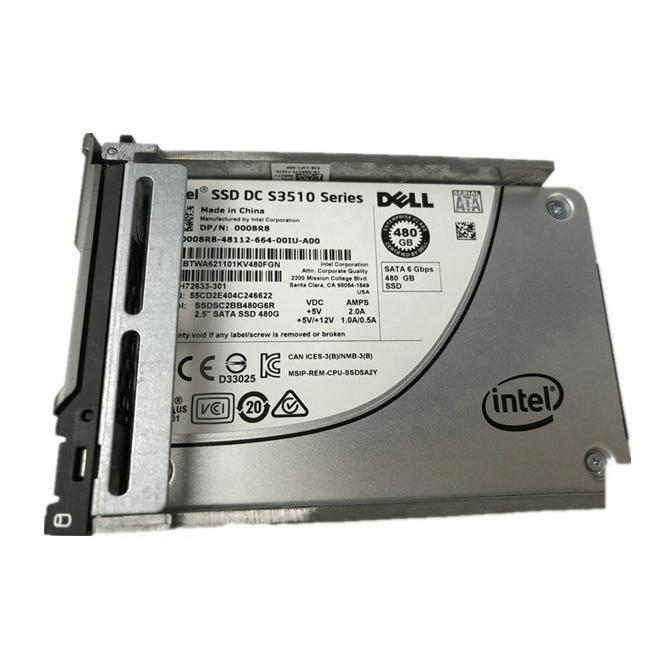 DELL S3500 S3510 480G SSD SATA 2.5 0008R8 服务器固态硬盘
