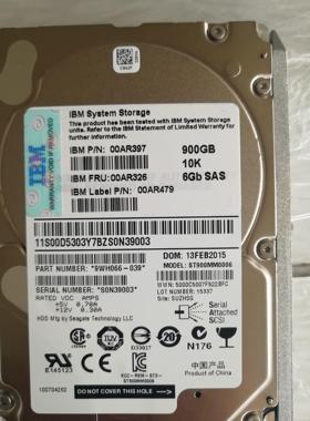 IBM V7000 900G 10K 2.5 SAS 00AR326 00AR397 00WY598存储硬盘