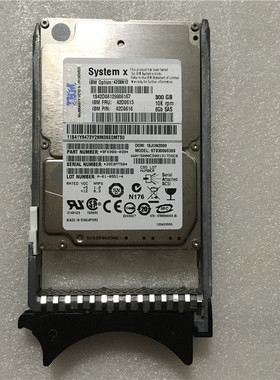 IBM X3850 M2 300G 10K SAS 42D0613 0612 2.5寸服务器硬盘
