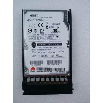 Huawei/华为 600GB 2.5 10K SAS RH2285H RH1288 V2硬盘 02310KPU