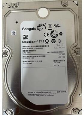 9ZM178-004 3T 7.2K SATA 3.5 存储硬盘 ST3000NM0033 9ZM178-004