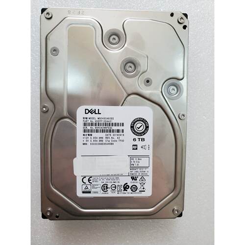 Dell/戴尔 6TB SAS 3.5寸 7.2K 12Gb/s MG04SCA60EE 03PRF0