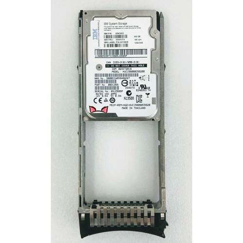 IBM 00MJ137 600G 15K SAS 2.5转3.5 12G V3500 V3700 硬盘可测试