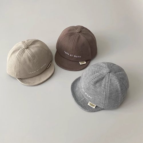 ins韩版宝宝帽子软檐鸭舌帽春秋