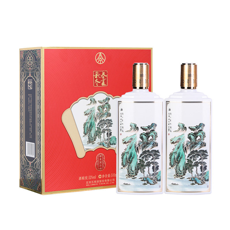 春夏秋冬福酒52度500ml*2瓶