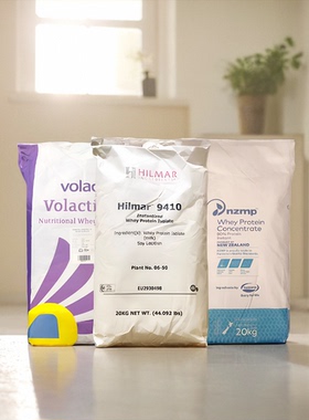 美国WPI90分离乳清蛋白粉健身增肌粉进口WPC80浓缩低脂高蛋白